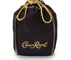 Dice Bag - Crown Royal Black